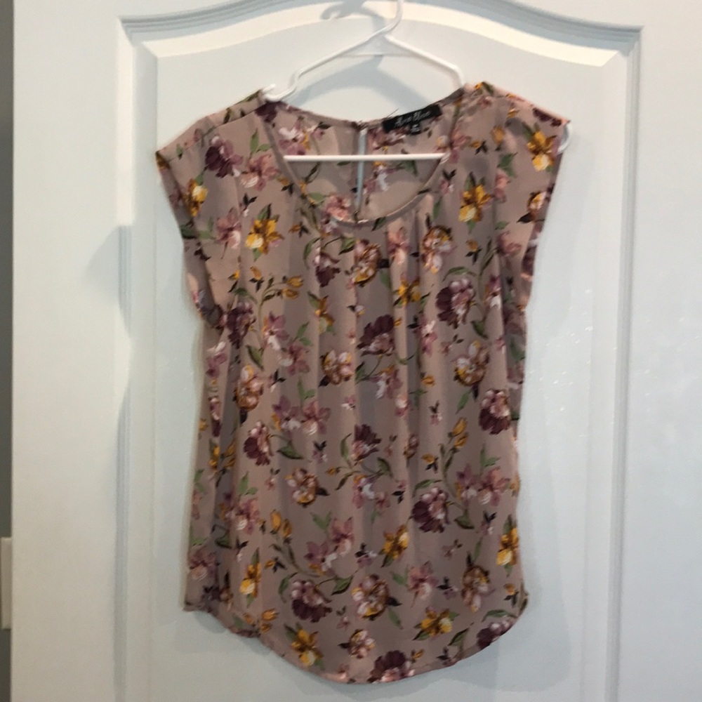 Alice Blue Ambriz Pleat Front Detail Blouse